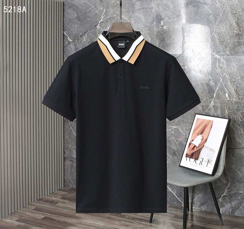 Wholesale High quality Boss Short Sleeve Lapel T Shirts for Sale