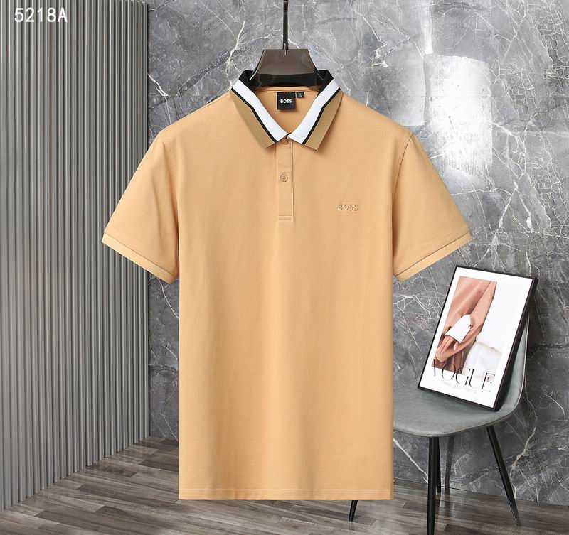 Wholesale High quality Boss Short Sleeve Lapel T Shirts for Sale