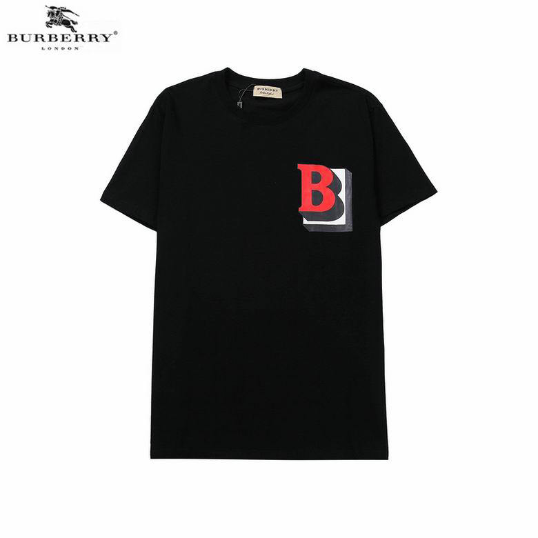 Wholesale Cheap B urberry Women Shorts Sleeve Round Collar T Shirts for Sale
