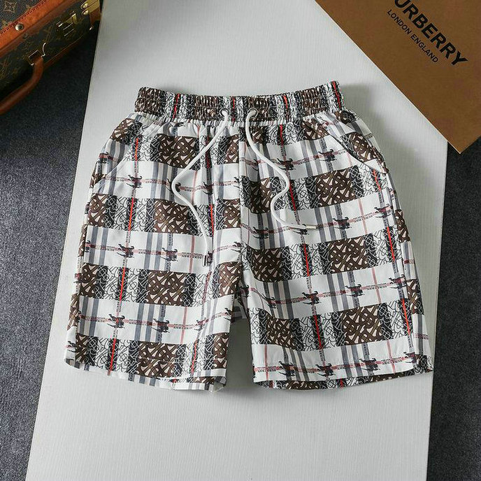 Wholesale Cheap B urberry Mens Beach Shorts for Sale
