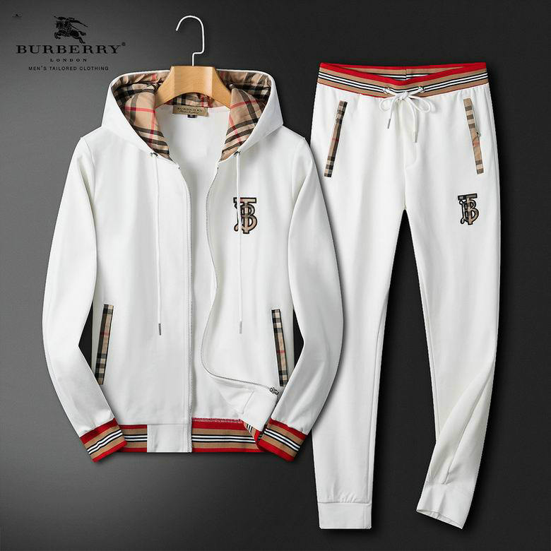 Wholesale Cheap B urberry Mens Tracksuits for Sale