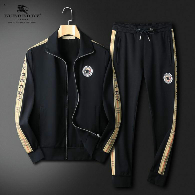 Wholesale Cheap B urberry Mens Tracksuits for Sale