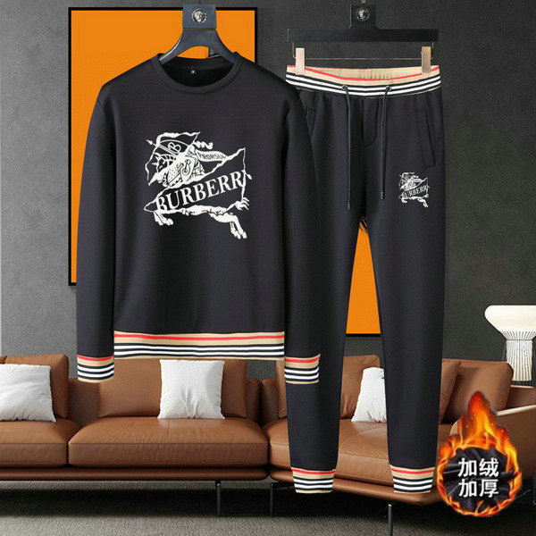 Wholesale Cheap B urberry Mens Tracksuits for Sale