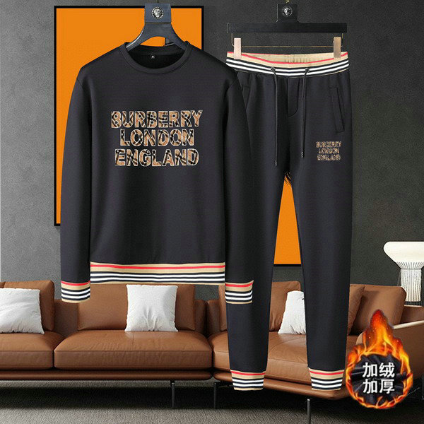 Wholesale Cheap B urberry Mens Tracksuits for Sale