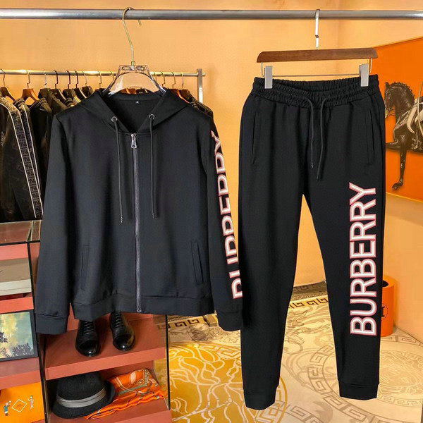 Wholesale Cheap B urberry Mens Tracksuits for Sale