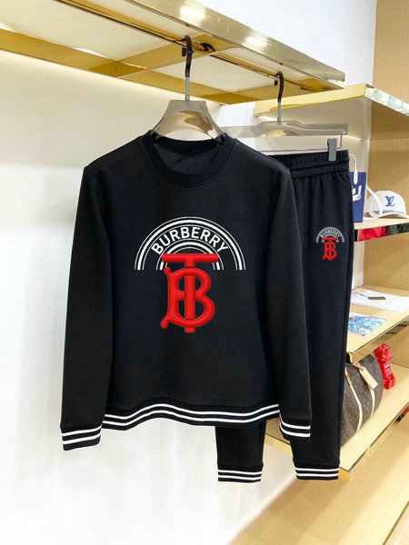 Wholesale Cheap B urberry Mens Tracksuits for Sale