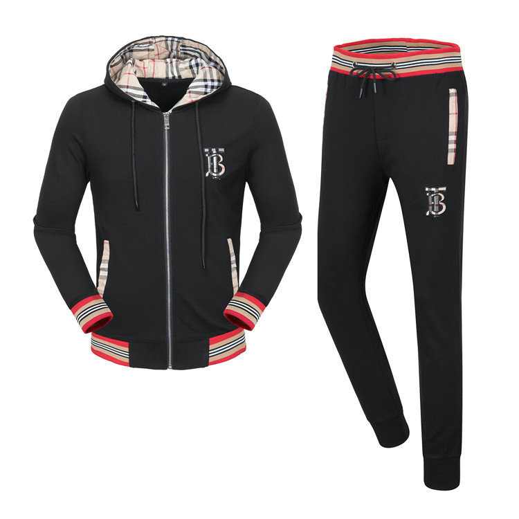 Wholesale Cheap B urberry Mens Tracksuits for Sale