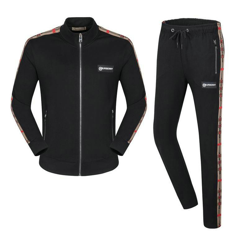 Wholesale Cheap B urberry Mens Tracksuits for Sale