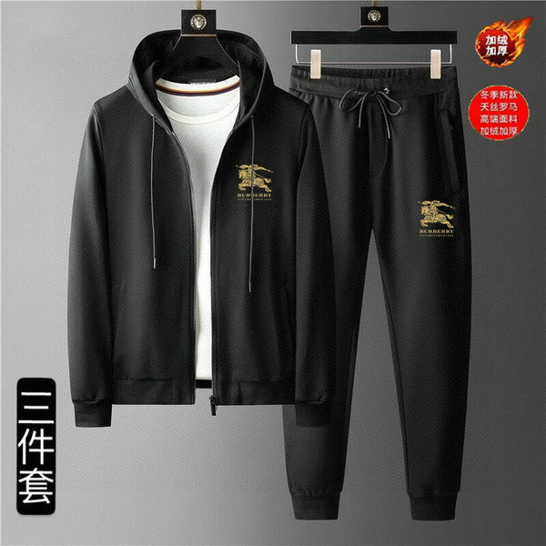 Wholesale Cheap B urberry Mens Tracksuits for Sale