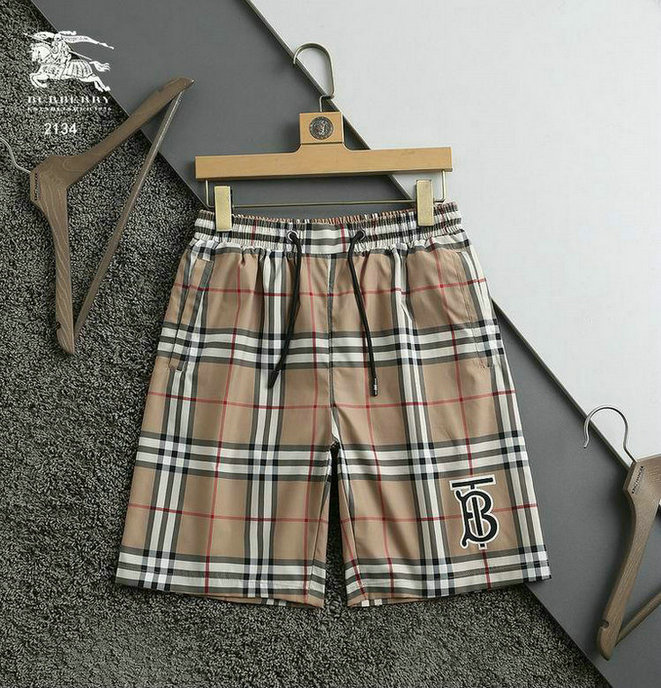 Wholesale Cheap B urberry Mens Beach Shorts for Sale