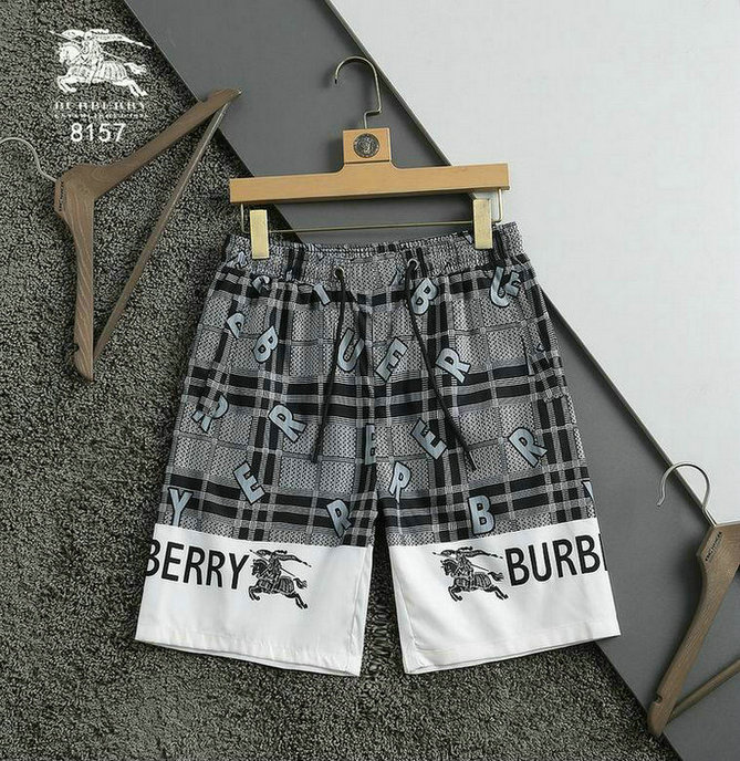 Wholesale Cheap B urberry Mens Beach Shorts for Sale