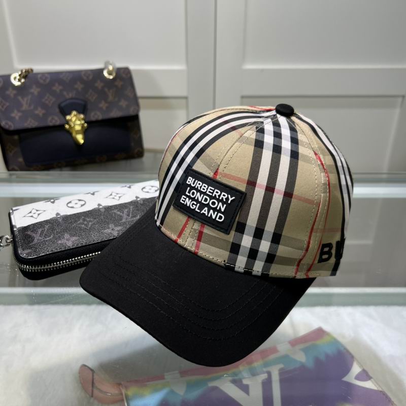 Wholesale Cheap B urberry Designer Baseball Caps for Sale