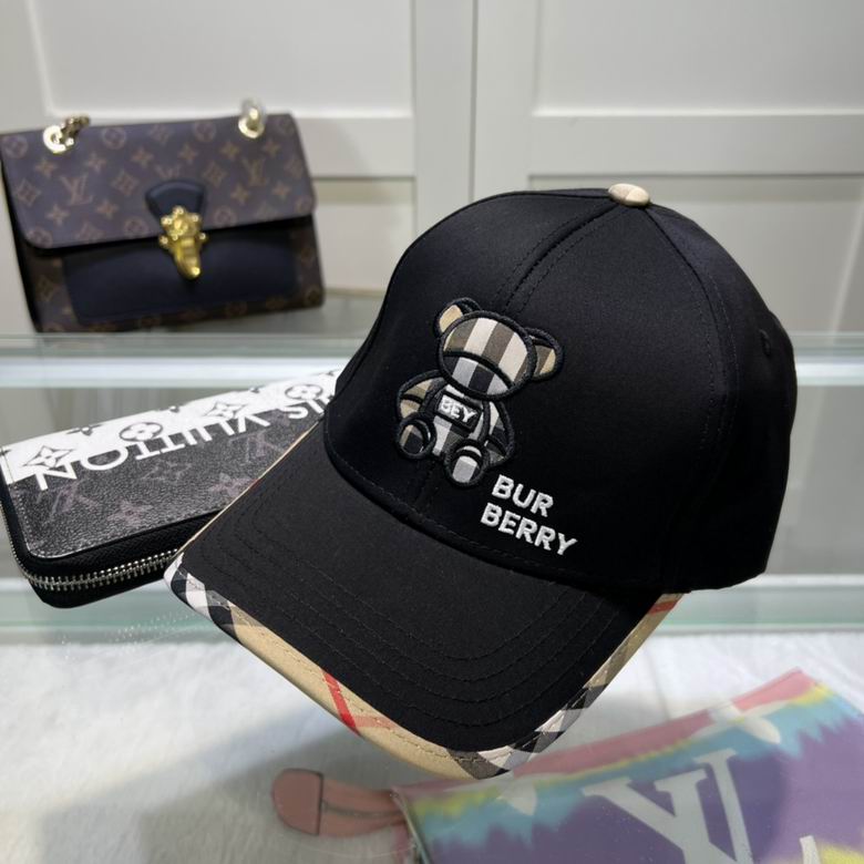 Wholesale Cheap B urberry Designer Baseball Caps for Sale