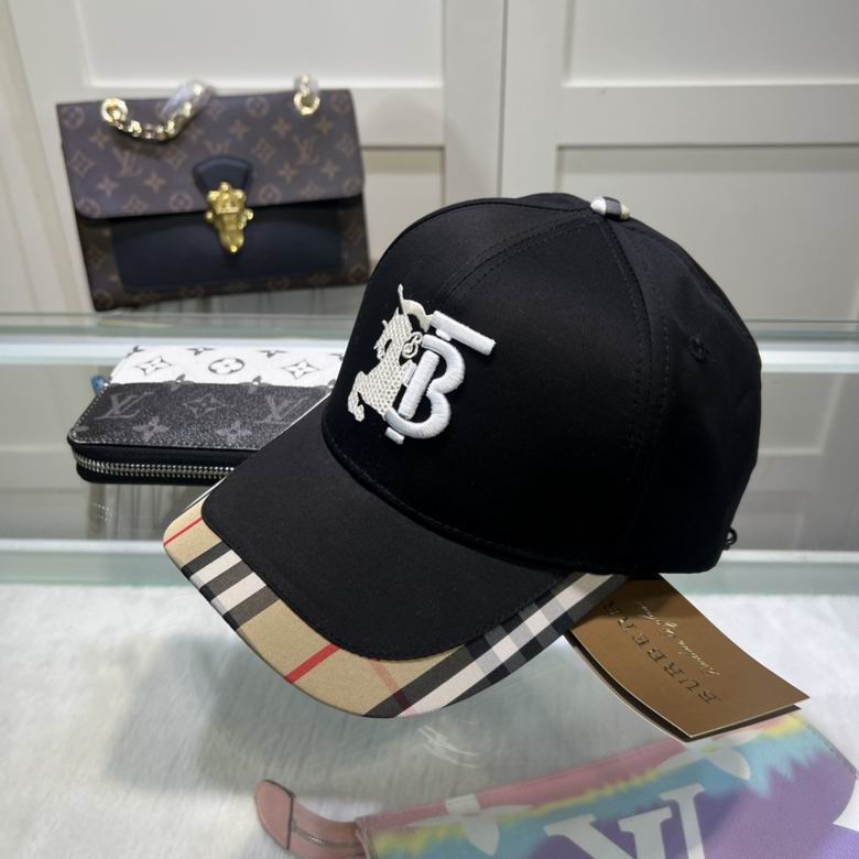 Wholesale Cheap B urberry Designer Baseball Caps for Sale