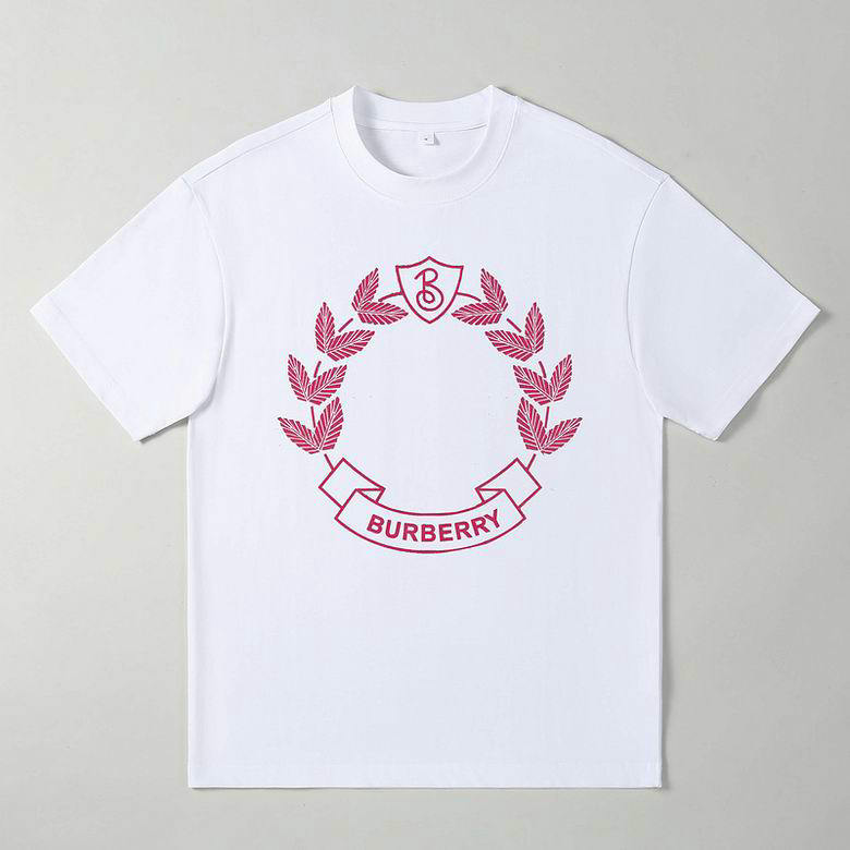 Wholesale Cheap B urberry Short Sleeve Casual T shirts for Sale