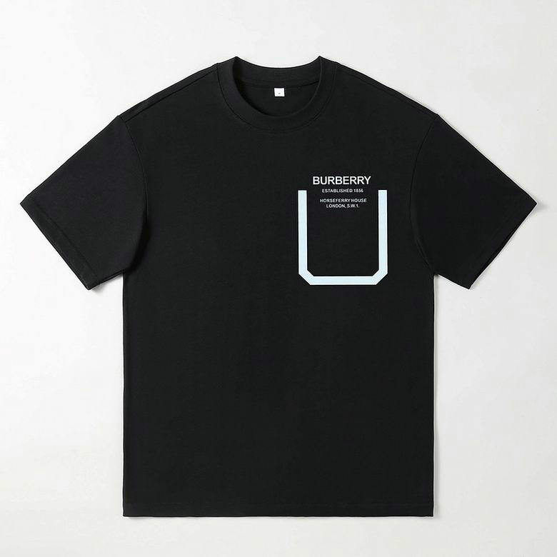 Wholesale Cheap B urberry Short Sleeve Casual T shirts for Sale