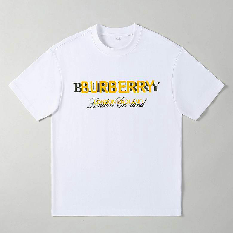 Wholesale Cheap B urberry Short Sleeve Casual T shirts for Sale