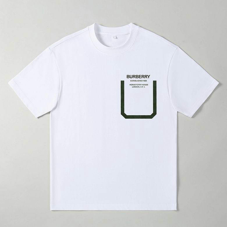 Wholesale Cheap B urberry Short Sleeve Casual T shirts for Sale