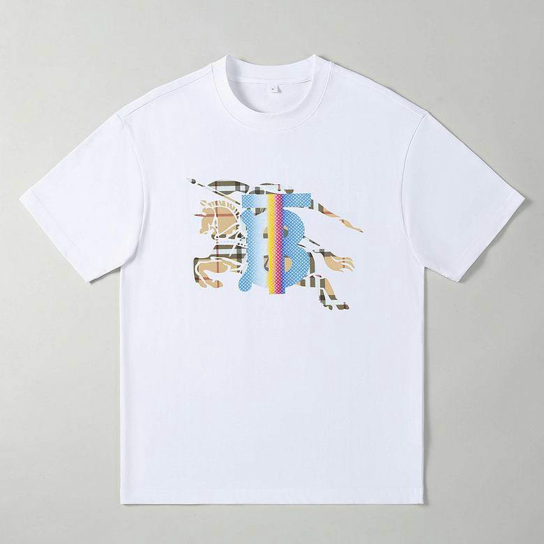 Wholesale Cheap B urberry Short Sleeve Casual T shirts for Sale