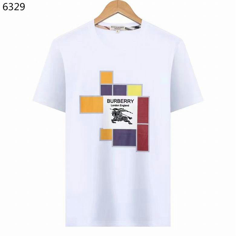 Wholesale Cheap B urberry Short Sleeve Men t shirts for Sale