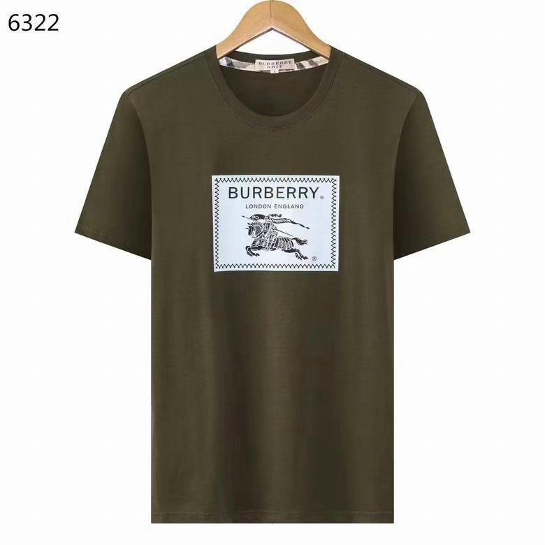 Wholesale Cheap B urberry Short Sleeve Men t shirts for Sale
