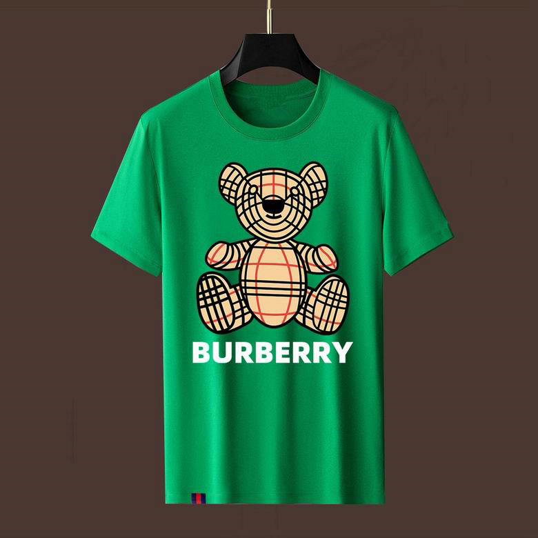 Wholesale Cheap B urberry Short Sleeve Men T shirts for Sale