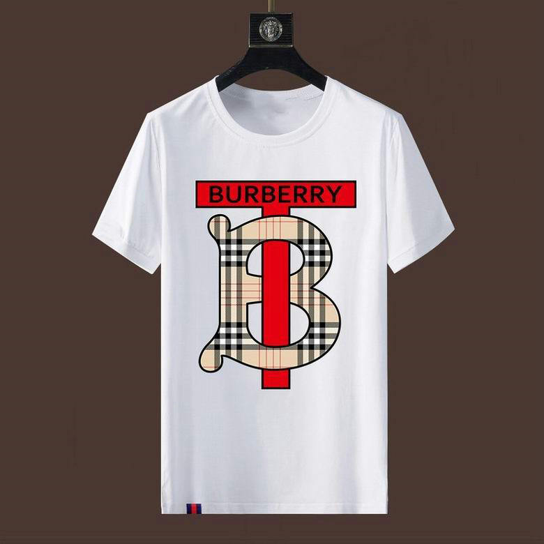 Wholesale Cheap B urberry Short Sleeve Men t shirts for Sale
