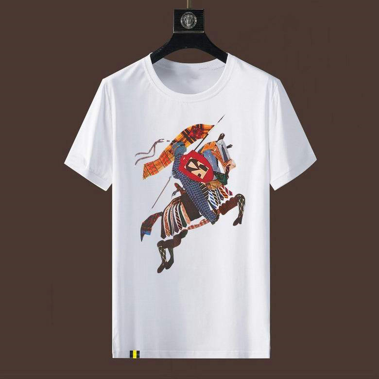 Wholesale Cheap B urberry Short Sleeve Men t shirts for Sale