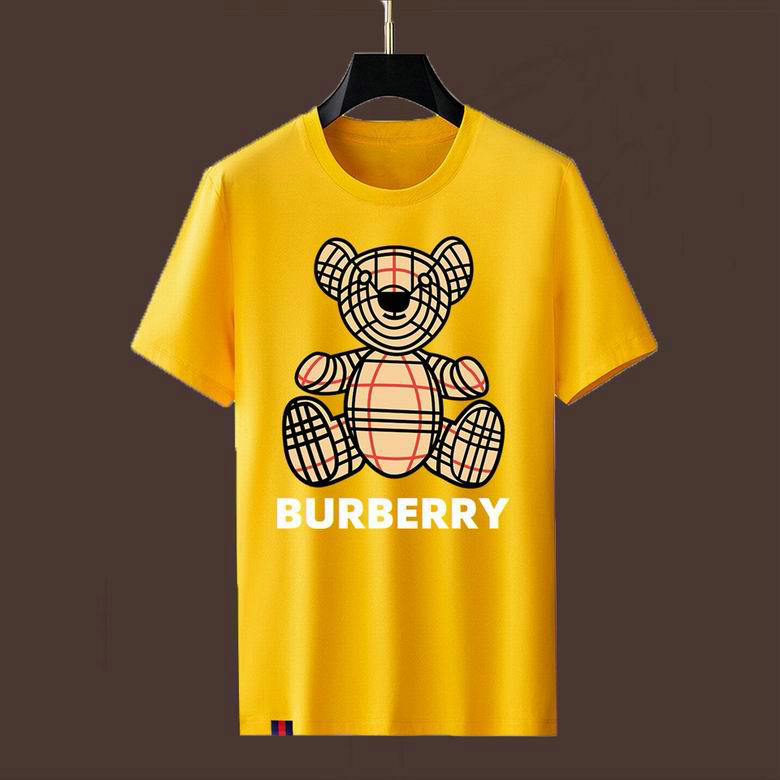 Wholesale Cheap B urberry Short Sleeve Men T shirts for Sale
