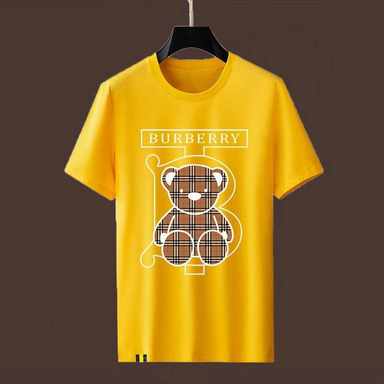 Wholesale Cheap B urberry Short Sleeve Men t shirts for Sale