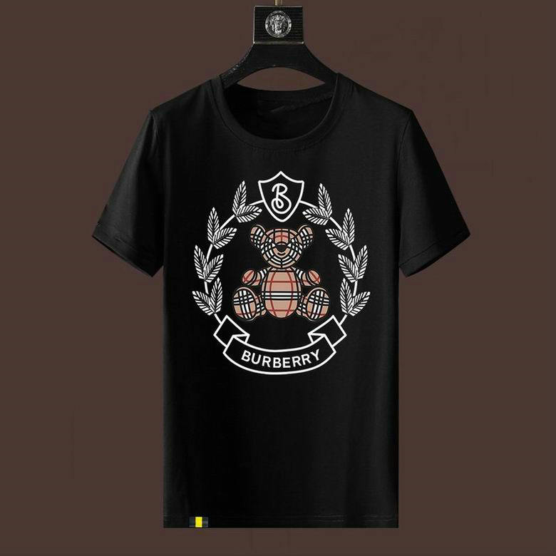 Wholesale Cheap B urberry Short Sleeve Men t shirts for Sale