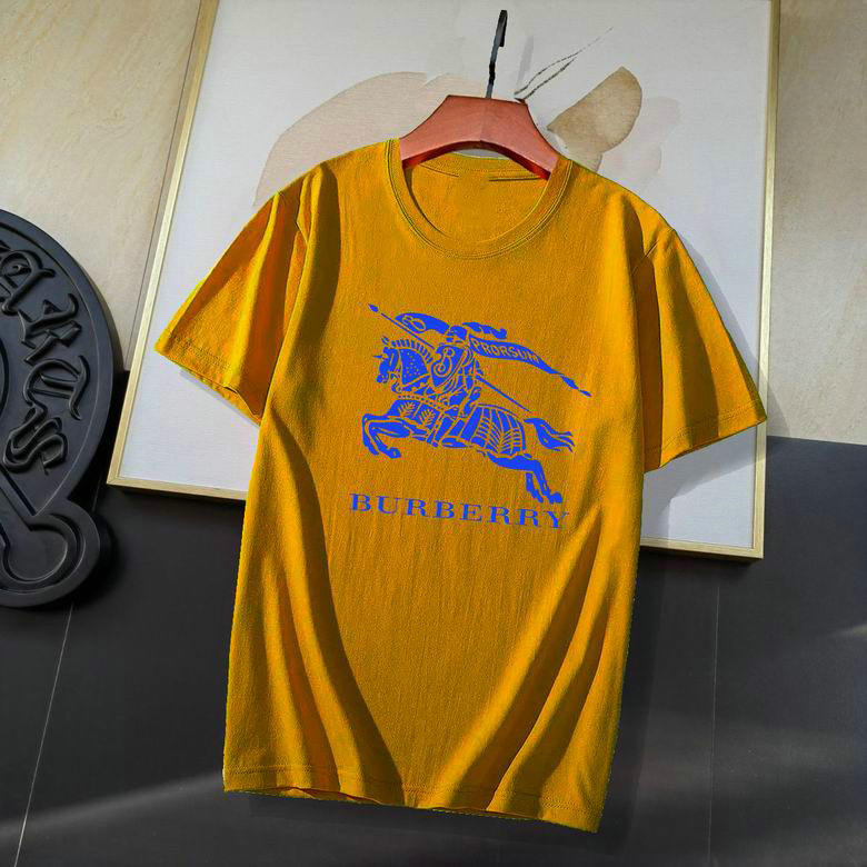 Wholesale Cheap B urberry Short Sleeve Men T shirts for Sale