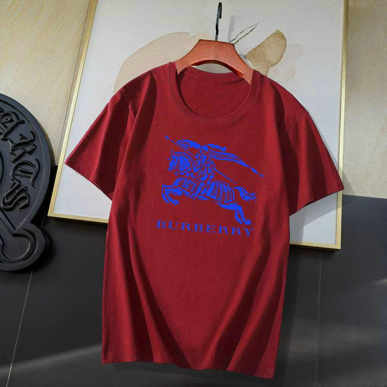 Wholesale Cheap B urberry Short Sleeve Men T shirts for Sale