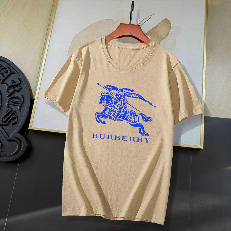 Wholesale Cheap B urberry Short Sleeve Men T shirts for Sale