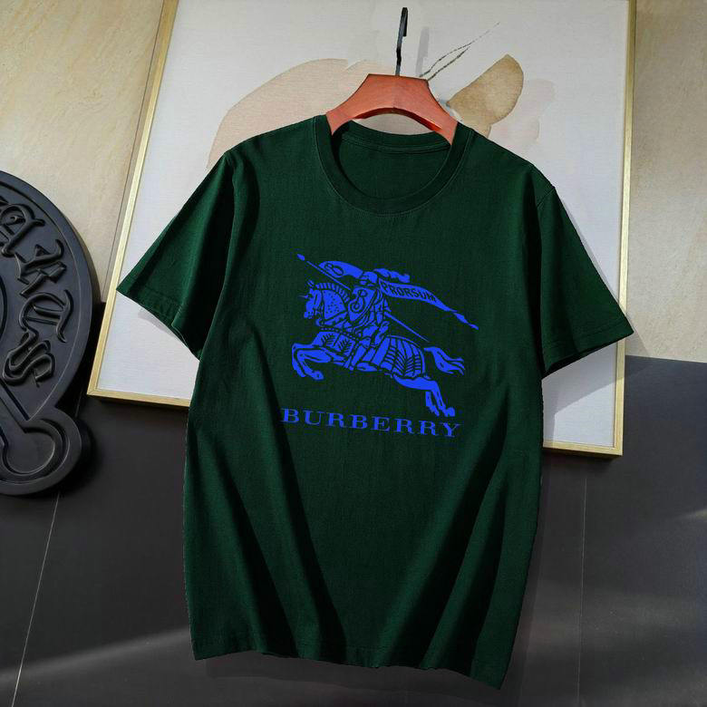 Wholesale Cheap B urberry Short Sleeve Men T shirts for Sale