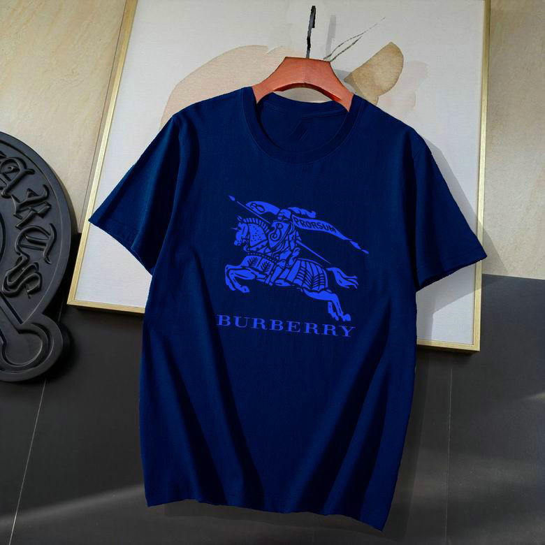 Wholesale Cheap B urberry Short Sleeve Men T shirts for Sale