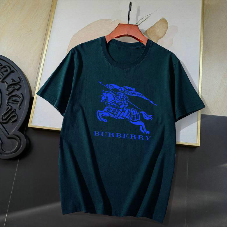 Wholesale Cheap B urberry Short Sleeve Men T shirts for Sale