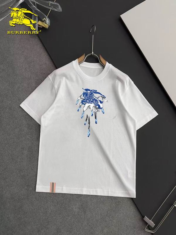 Wholesale Cheap B.urberry Short Sleeve Replica T Shirts for sale