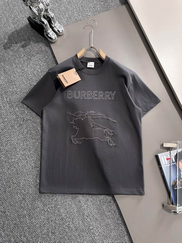 Wholesale Cheap Womens B.urberry Short Sleeve Replica T Shirts for sale