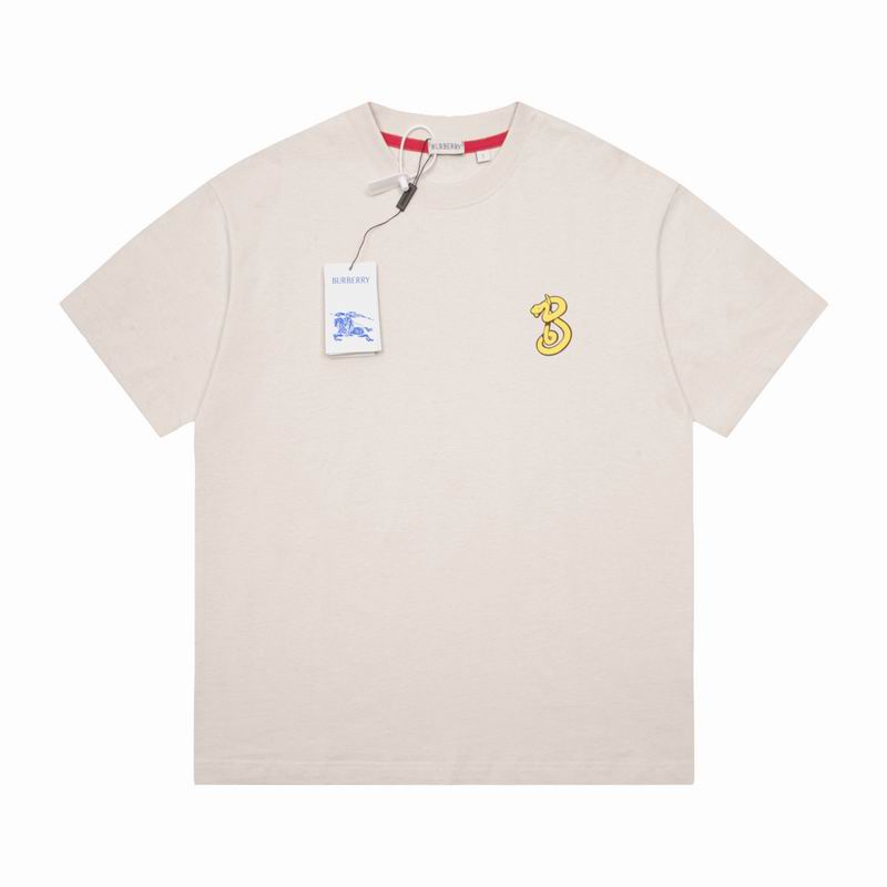 Wholesale Cheap Womens B.urberry Short Sleeve Replica T Shirts for sale