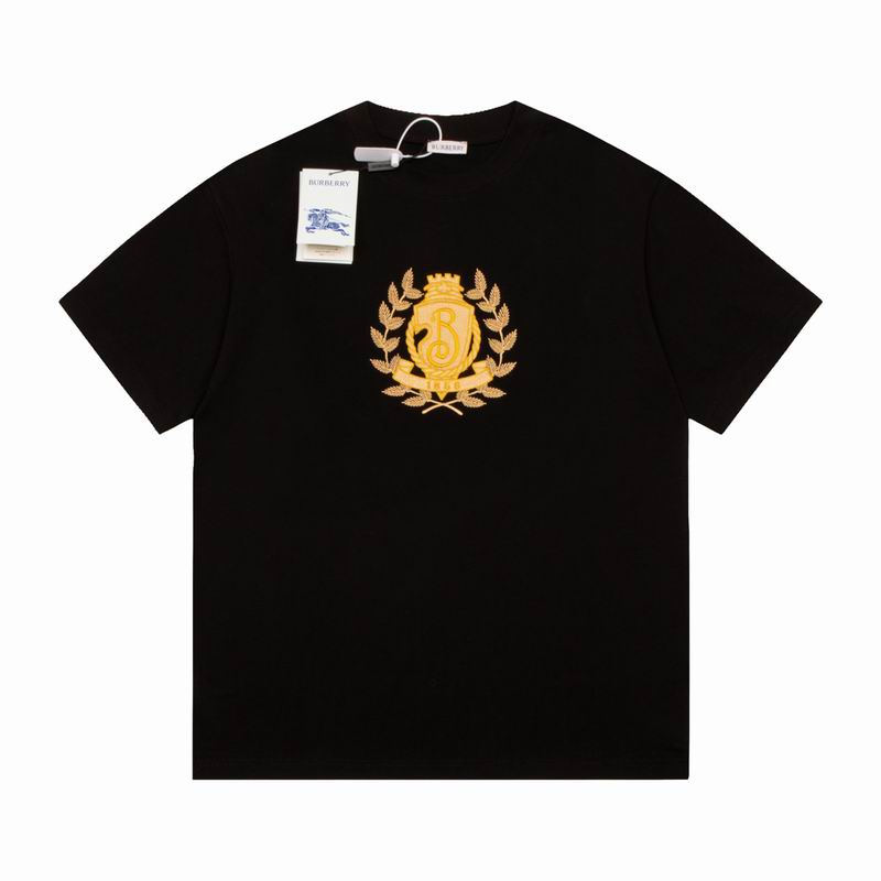 Wholesale Cheap Womens B.urberry Short Sleeve Replica T Shirts for sale