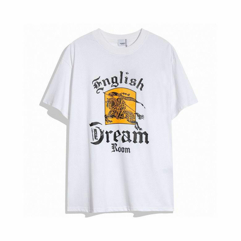 Wholesale Cheap B urberry Designer Short Sleeve T shirts for Sale