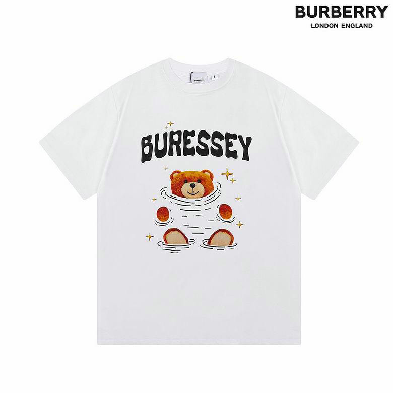 Wholesale Cheap B urberry Designer Short Sleeve T shirts for Sale
