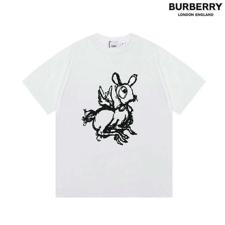 Wholesale Cheap B urberry Designer Short Sleeve T shirts for Sale