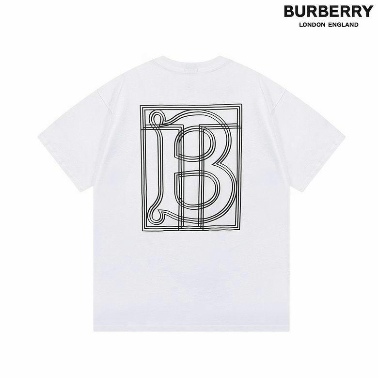Wholesale Cheap B urberry Designer Short Sleeve T shirts for Sale