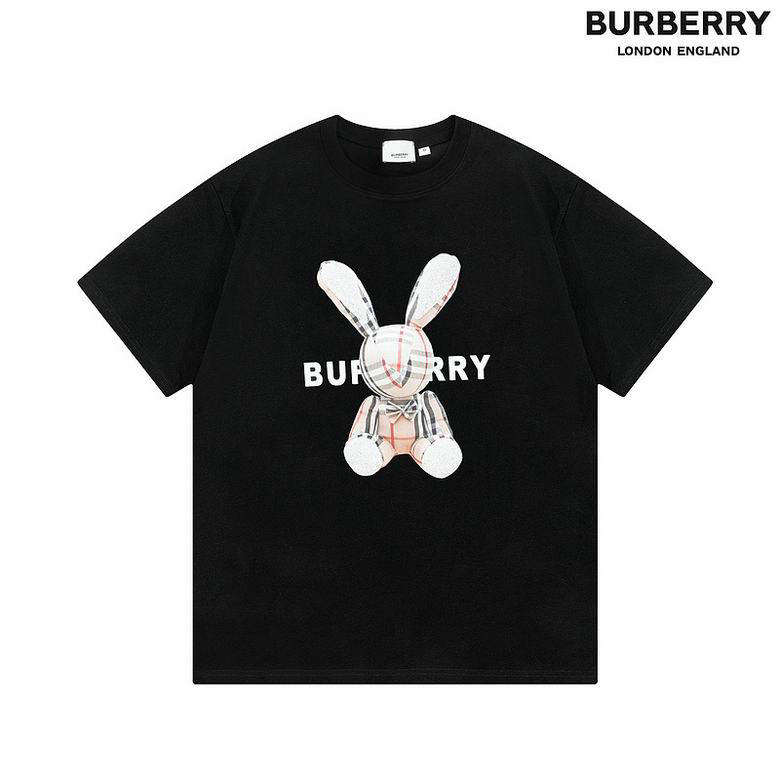 Wholesale Cheap B urberry Designer Short Sleeve T shirts for Sale