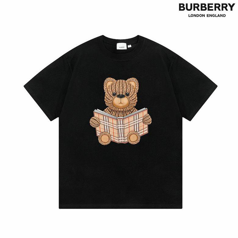 Wholesale Cheap B urberry Designer Short Sleeve T shirts for Sale