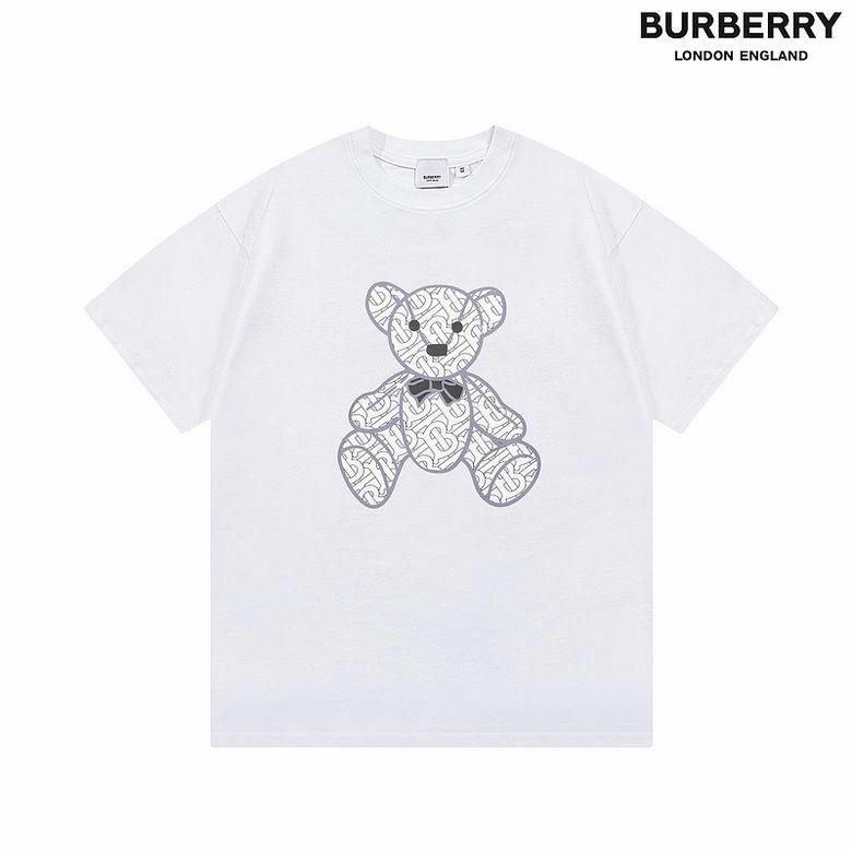 Wholesale Cheap B urberry Designer Short Sleeve T shirts for Sale