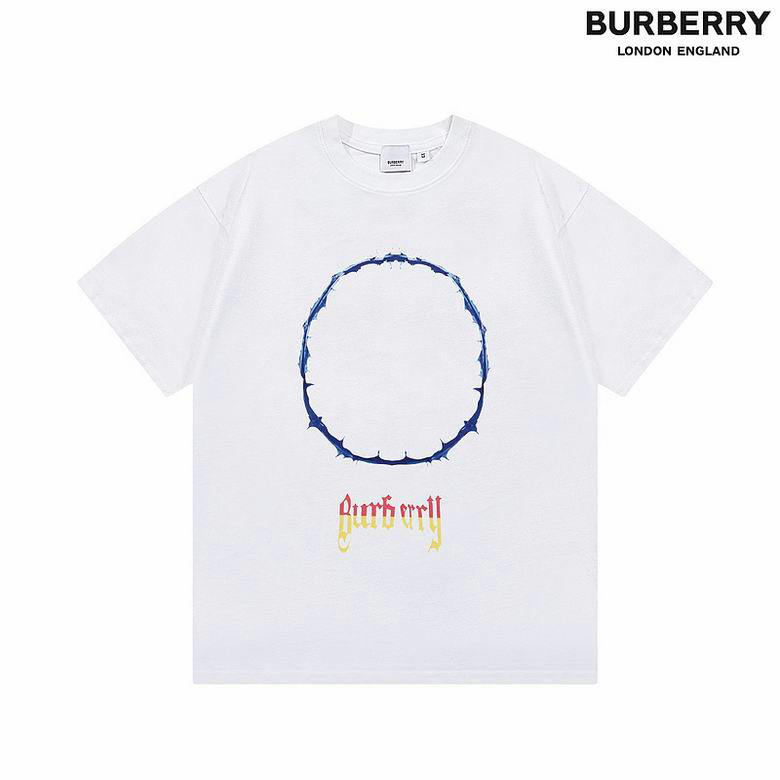 Wholesale Cheap B urberry Designer Short Sleeve T shirts for Sale