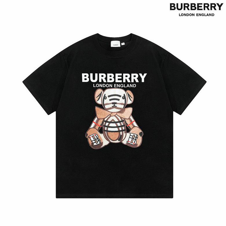 Wholesale Cheap B urberry Designer Short Sleeve T shirts for Sale